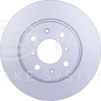 HELLA 8DD 355 117-371 - Тормозной диск autospares.lv