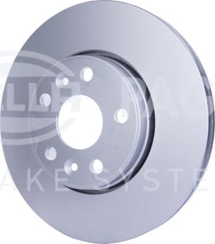 HELLA 8DD 355 117-781 - Тормозной диск autospares.lv