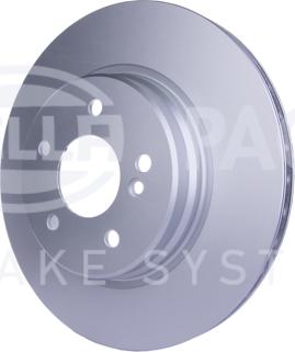 HELLA 8DD 355 117-771 - Тормозной диск autospares.lv