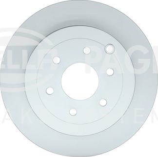 HELLA 8DD 355 131-391 - Тормозной диск autospares.lv