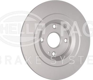 HELLA 8DD 355 133-141 - Тормозной диск autospares.lv