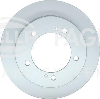 HELLA 8DD 355 132-911 - Тормозной диск autospares.lv