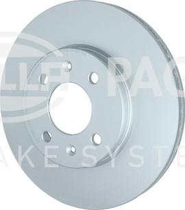 HELLA 8DD 355 132-081 - Тормозной диск autospares.lv