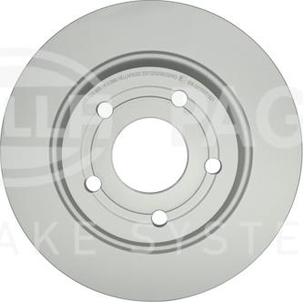 HELLA 8DD 355 132-031 - Тормозной диск autospares.lv