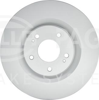 HELLA 8DD 355 132-271 - Тормозной диск autospares.lv