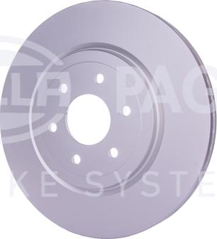 HELLA 8DD 355 129-541 - Тормозной диск autospares.lv