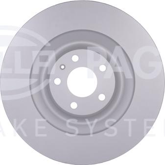 HELLA 8DD 355 129-031 - Тормозной диск autospares.lv