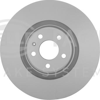 HELLA 8DD 355 129-371 - Тормозной диск autospares.lv