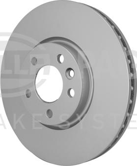 HELLA 8DD 355 129-251 - Тормозной диск autospares.lv