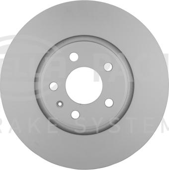 HELLA 8DD 355 129-231 - Тормозной диск autospares.lv