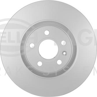 HELLA 8DD 355 125-471 - Тормозной диск autospares.lv
