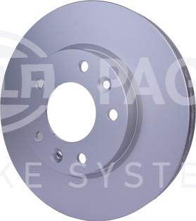 HELLA 8DD 355 125-591 - Тормозной диск autospares.lv