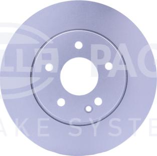 HELLA 8DD 355 125-541 - Тормозной диск autospares.lv