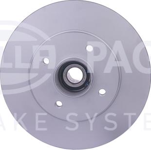 HELLA 8DD 355 125-161 - Тормозной диск autospares.lv