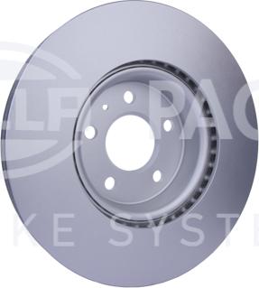 HELLA 8DD 355 125-181 - Тормозной диск autospares.lv