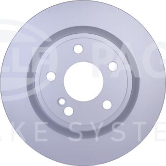 HELLA 8DD 355 125-381 - Тормозной диск autospares.lv