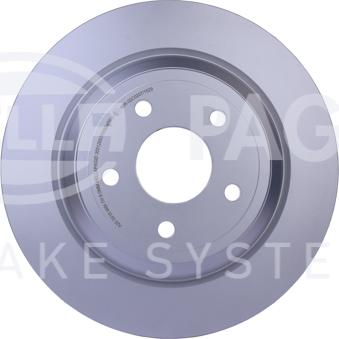 HELLA 8DD 355 126-571 - Тормозной диск autospares.lv