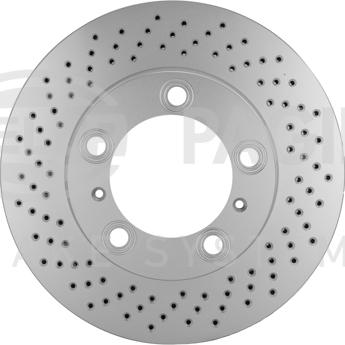 HELLA 8DD 355 126-891 - Тормозной диск autospares.lv