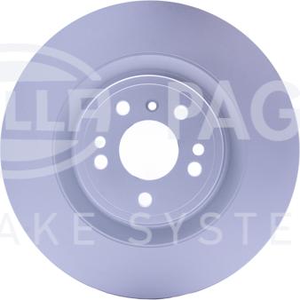 HELLA 8DD 355 126-321 - Тормозной диск autospares.lv