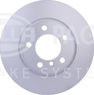 HELLA 8DD 355 126-291 - Тормозной диск autospares.lv