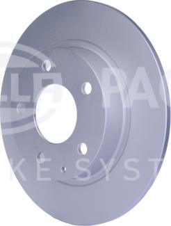 HELLA 8DD 355 120-461 - Тормозной диск autospares.lv