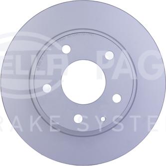 HELLA 8DD 355 120-461 - Тормозной диск autospares.lv