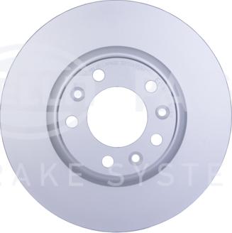 HELLA 8DD 355 120-411 - Тормозной диск autospares.lv