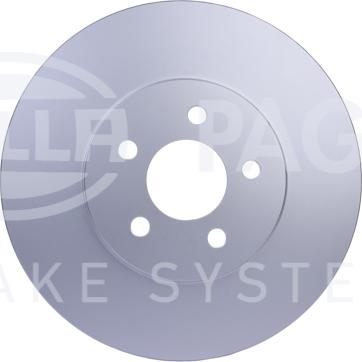 HELLA 8DD 355 120-621 - Тормозной диск autospares.lv