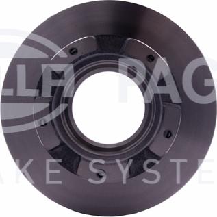 HELLA 8DD 355 120-181 - Тормозной диск autospares.lv