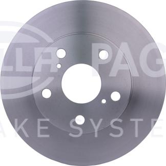 HELLA 8DD 355 120-171 - Тормозной диск autospares.lv