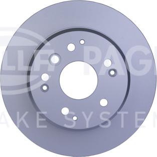 HELLA 8DD 355 120-321 - Тормозной диск autospares.lv