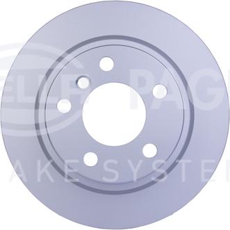 HELLA 8DD 355 120-231 - Тормозной диск autospares.lv