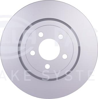 HELLA 8DD 355 128-961 - Тормозной диск autospares.lv