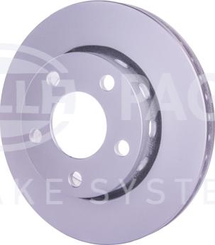 HELLA 8DD 355 128-901 - Тормозной диск autospares.lv