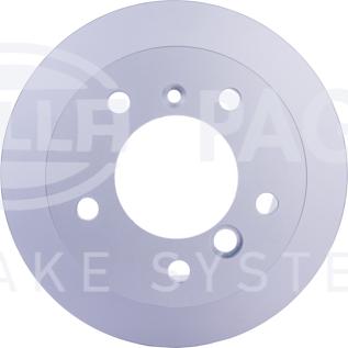 HELLA 8DD 355 128-411 - Тормозной диск autospares.lv