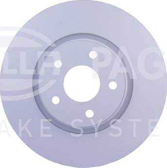 HELLA 8DD 355 128-471 - Тормозной диск autospares.lv