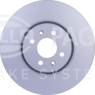 HELLA 8DD 355 128-551 - Тормозной диск autospares.lv