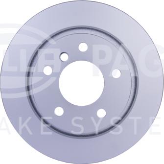 HELLA 8DD 355 128-511 - Тормозной диск autospares.lv