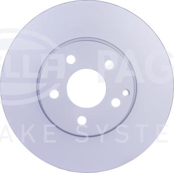 HELLA 8DD 355 128-641 - Тормозной диск autospares.lv