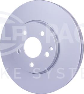 HELLA 8DD 355 128-641 - Тормозной диск autospares.lv