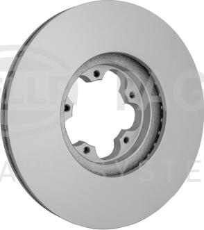 HELLA 8DD 355 128-631 - Тормозной диск autospares.lv