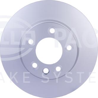 HELLA 8DD 355 128-041 - Тормозной диск autospares.lv