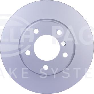 HELLA 8DD 355 128-101 - Тормозной диск autospares.lv