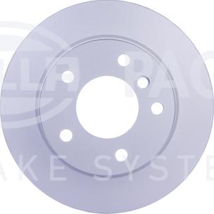 HELLA 8DD 355 128-351 - Тормозной диск autospares.lv