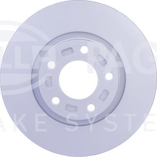 HELLA 8DD 355 128-241 - Тормозной диск autospares.lv