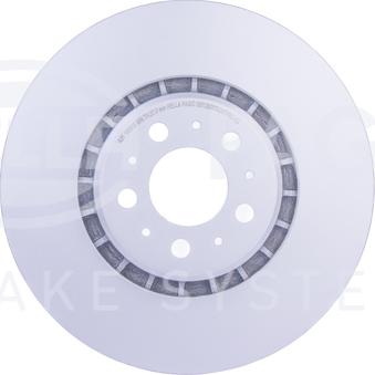 HELLA 8DD 355 128-201 - Тормозной диск autospares.lv