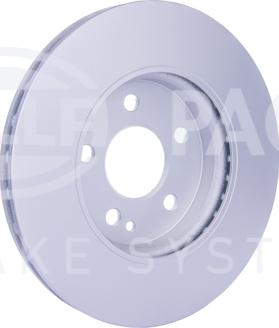 HELLA 8DD 355 128-281 - Тормозной диск autospares.lv