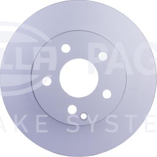 HELLA 8DD 355 128-701 - Тормозной диск autospares.lv