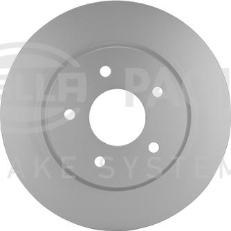 HELLA 8DD 355 123-061 - Тормозной диск autospares.lv