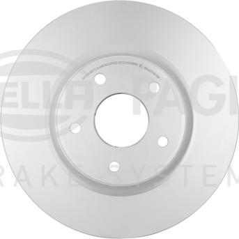 HELLA 8DD 355 123-151 - Тормозной диск autospares.lv